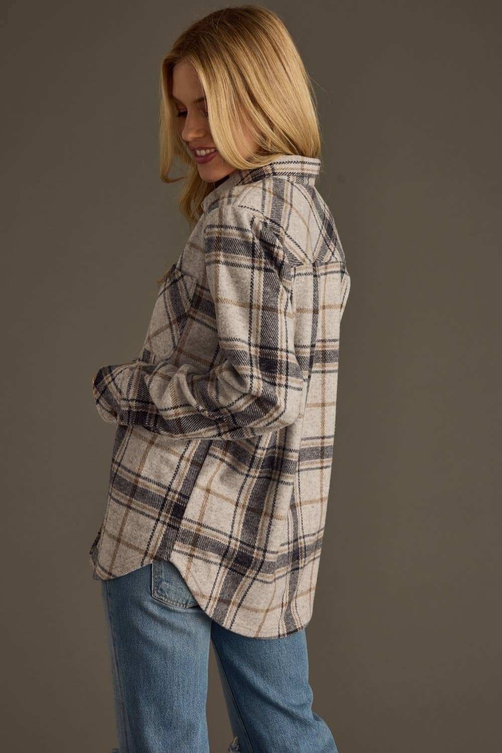 The Fall For Fall Plaid Top