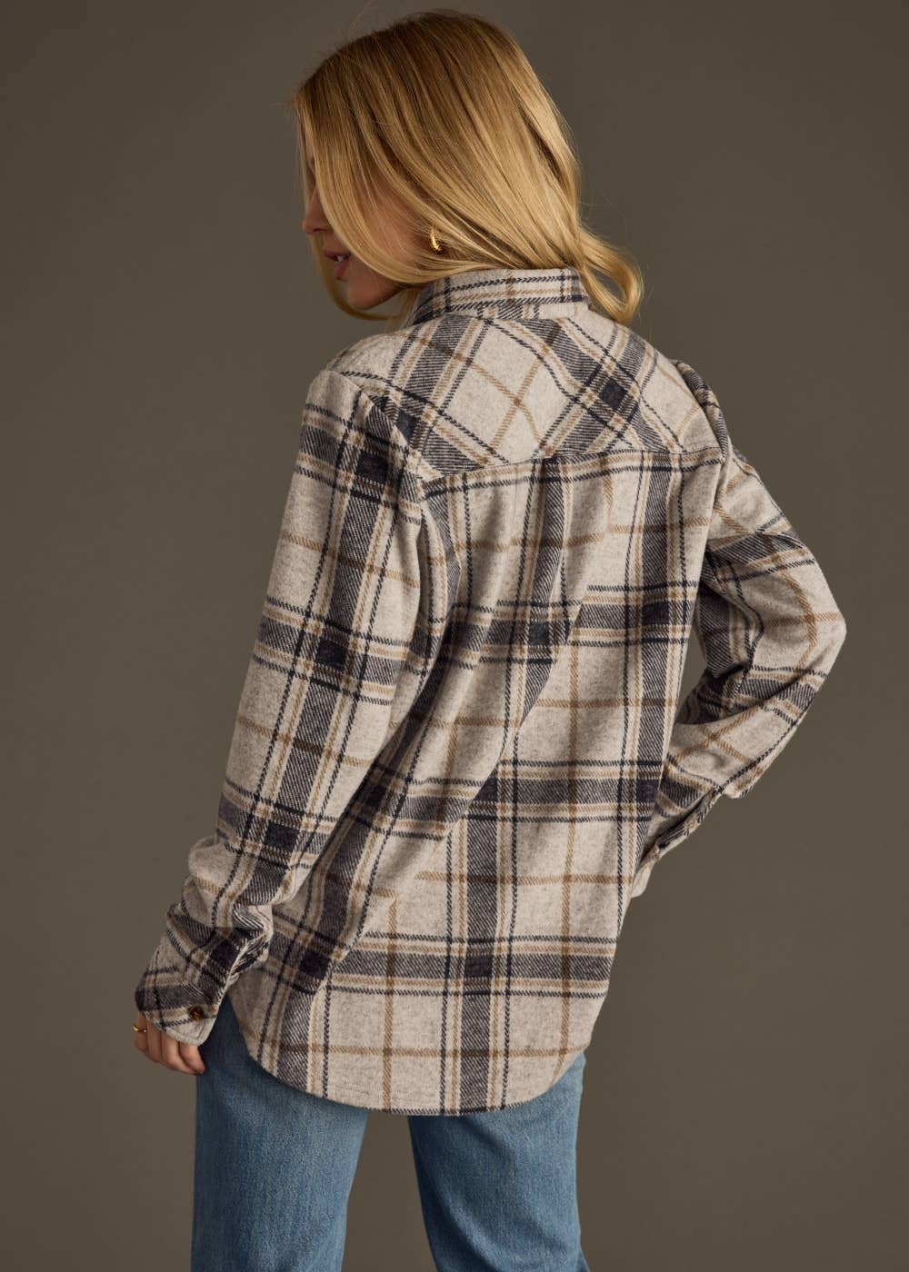 The Fall For Fall Plaid Top