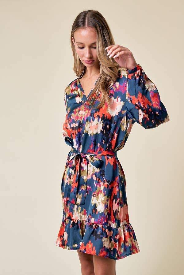 The Laid Back Floral Print Dress