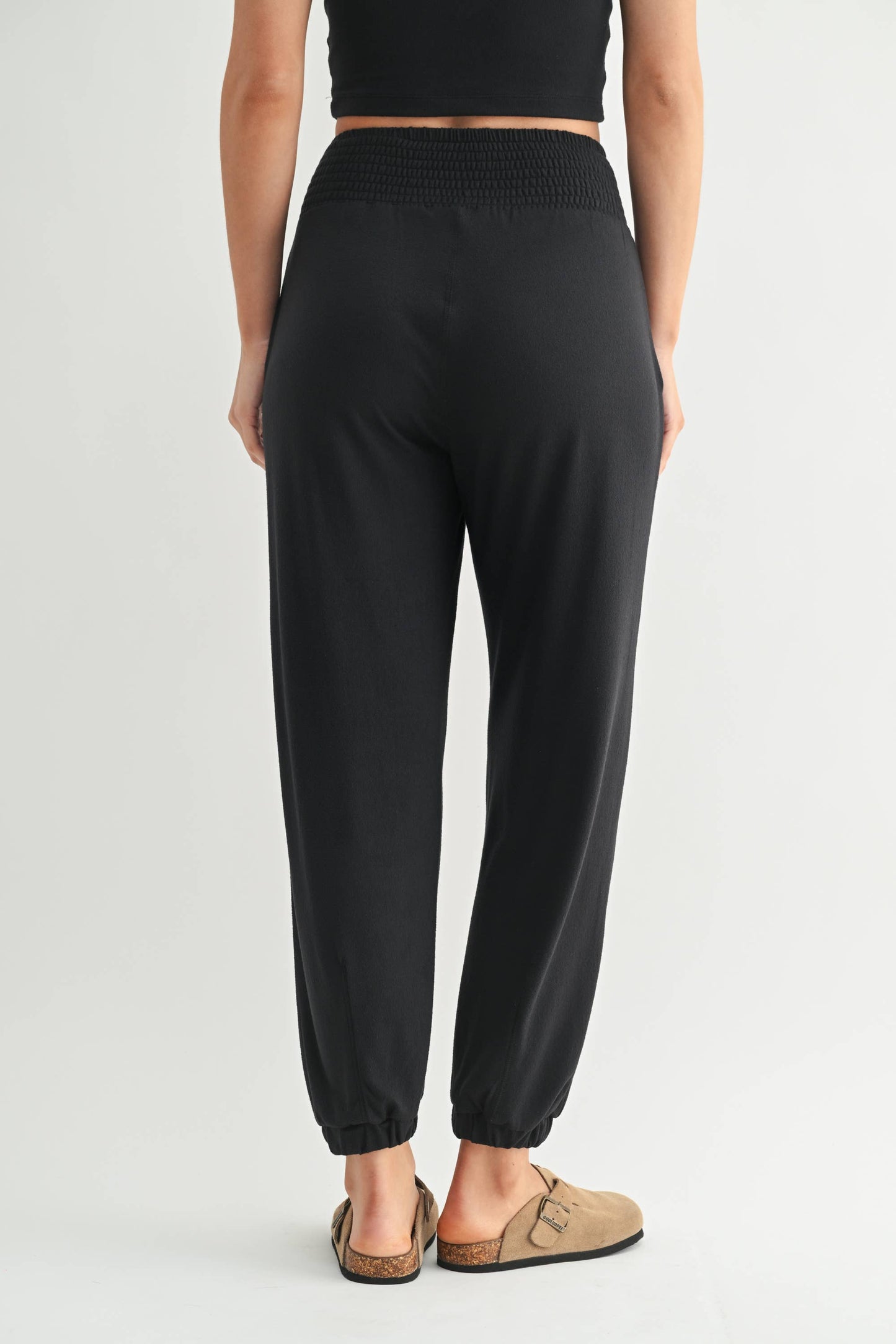 Brushed Hacci Lounge Jogger