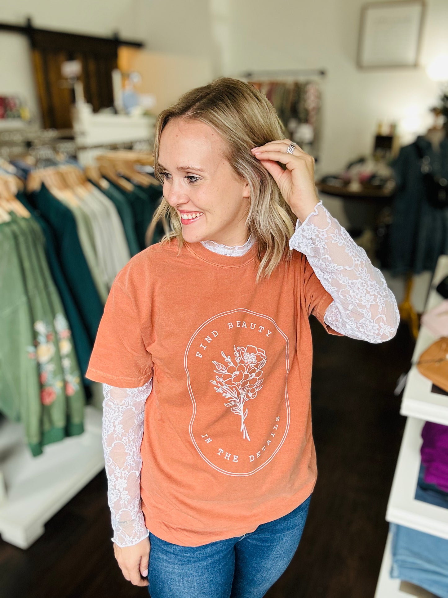 Find Beauty In The Details Tee
