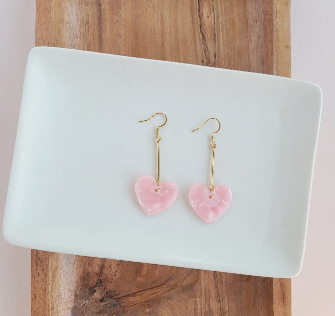 Mina Heart Earrings