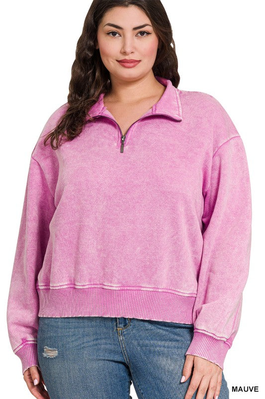 The Mallie Quarter Zip