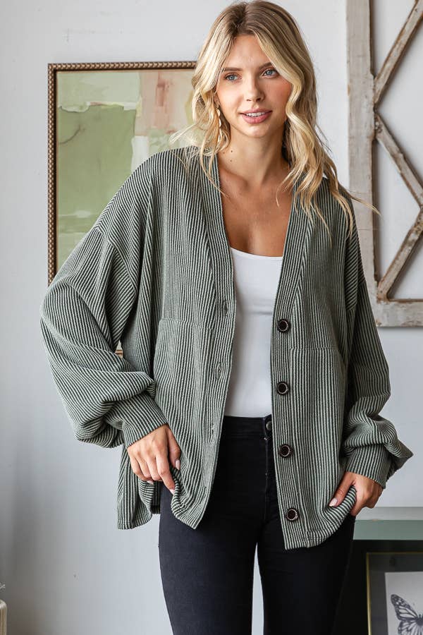 The Montana Button Top