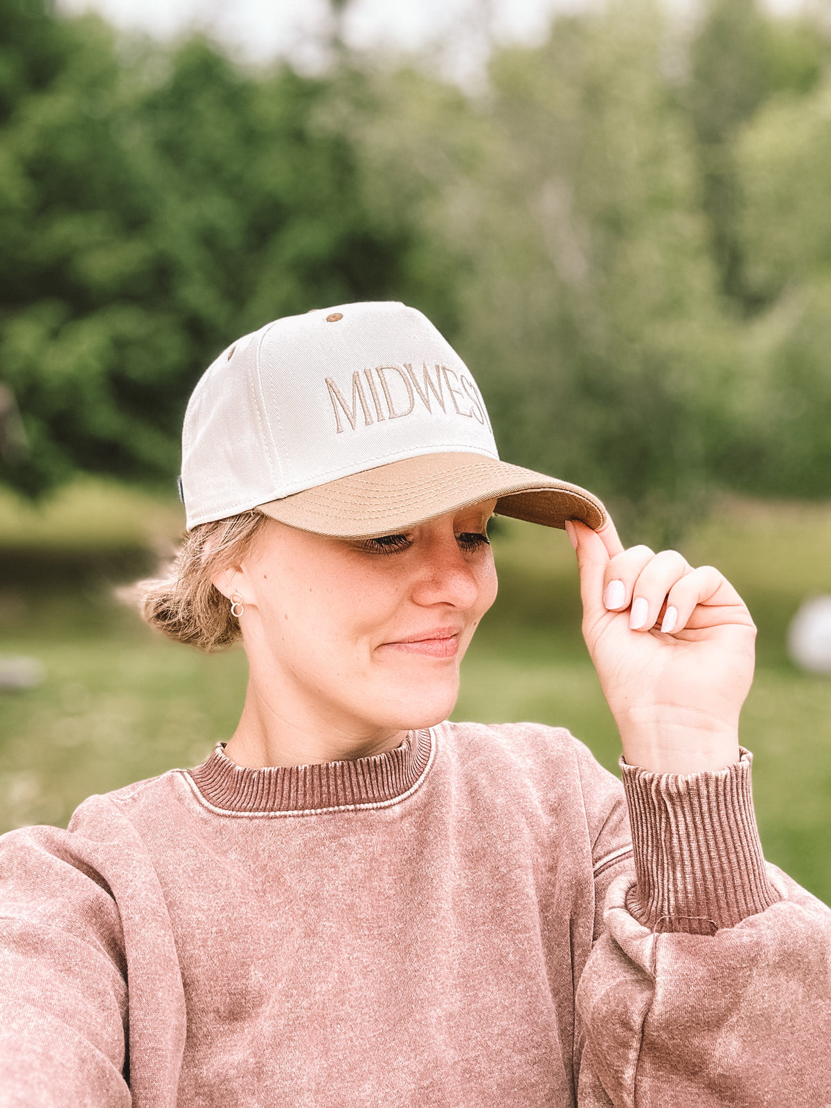 Midwest Embroidered Trucker Hat