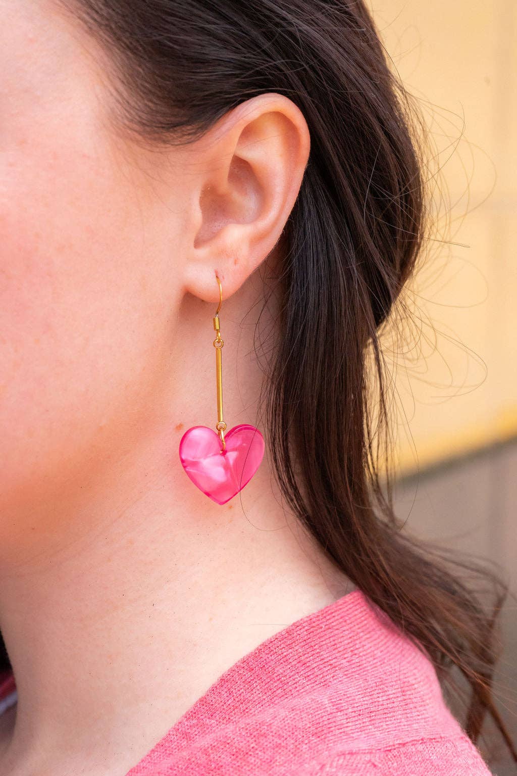 Mina Heart Earrings