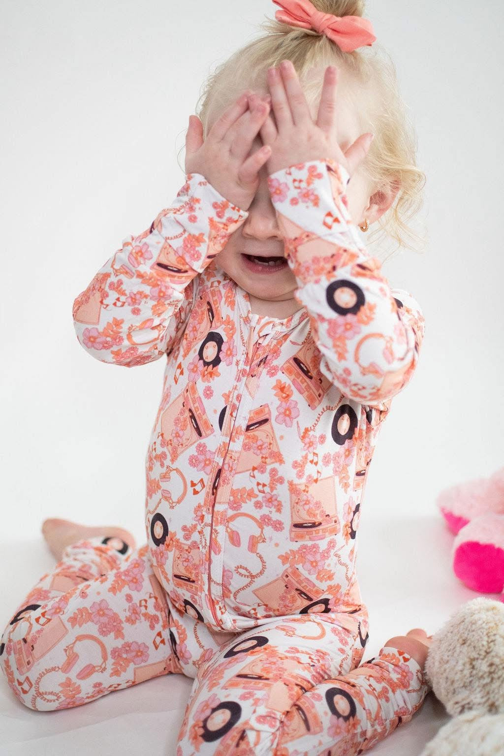 Girl Put Your Records On Convertible Romper