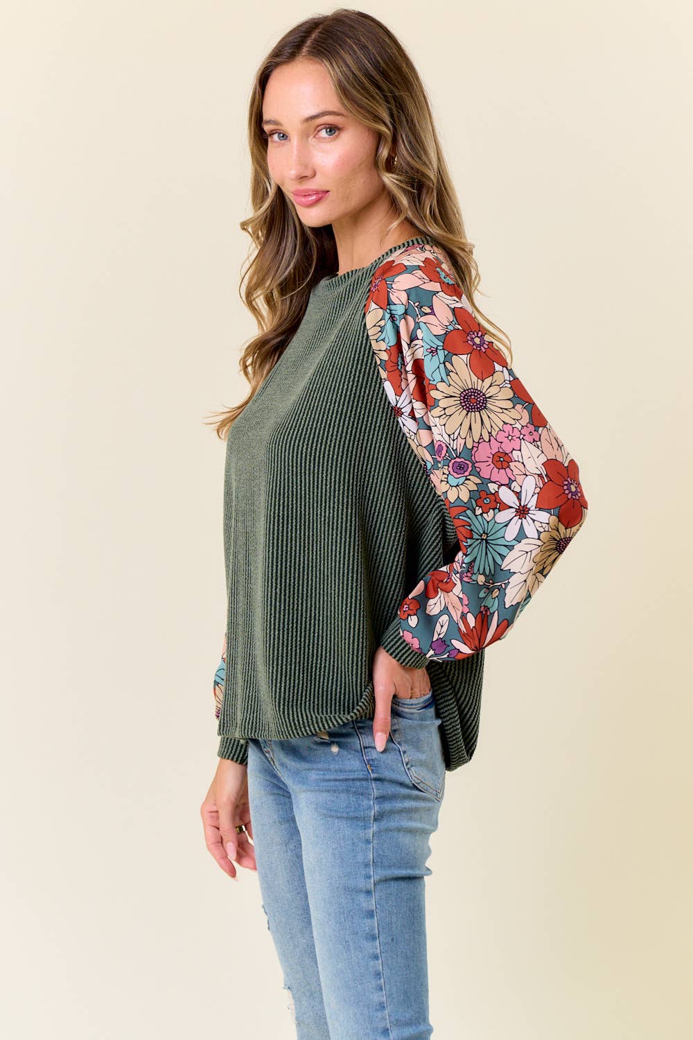 The Dalia Floral Top