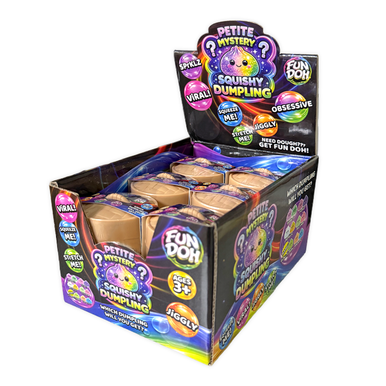 Fun Doh Squishy Mystery Mini Petite 2.5" Dumpling Toy