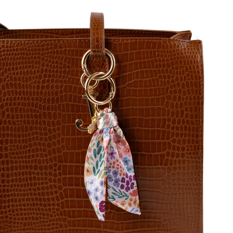 Countryside Blooms Satin Keychain