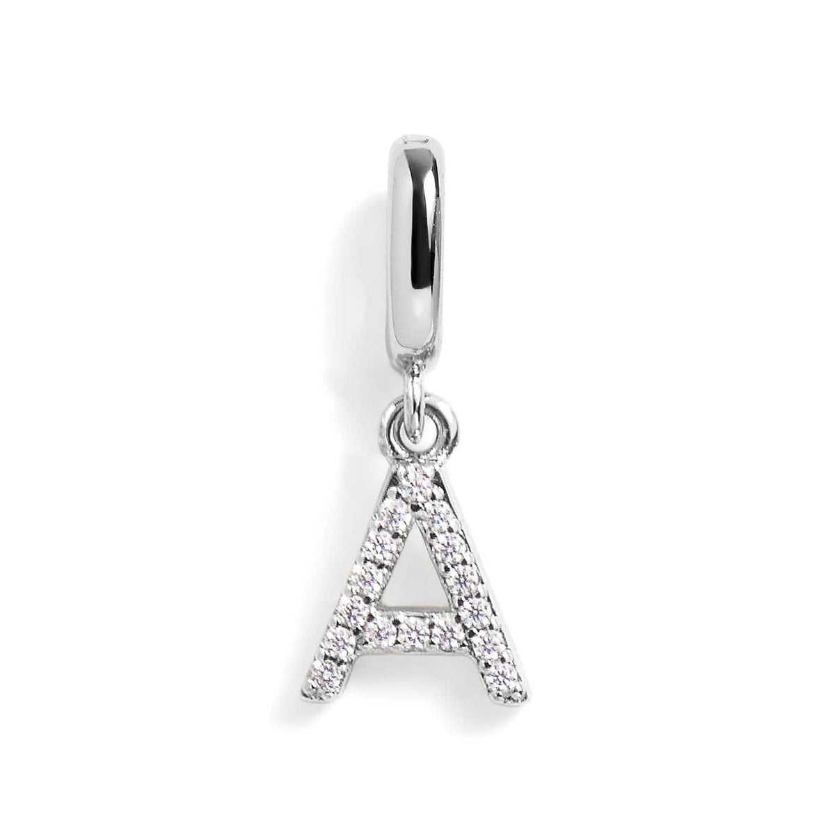 Pavé Letter Charm - PRE ORDER