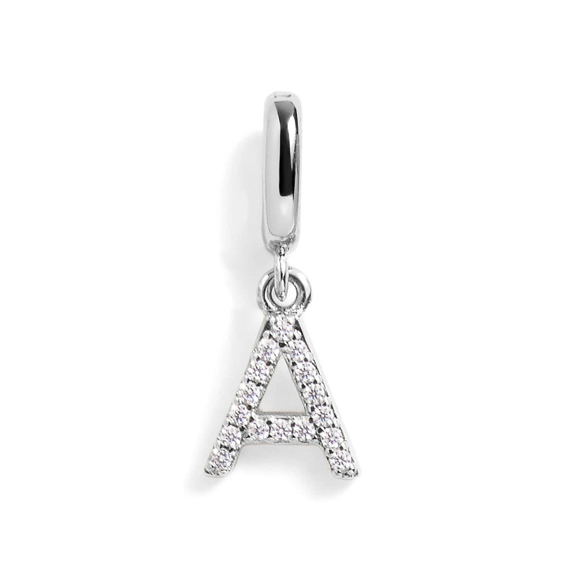 Pavé Letter Charm - PRE ORDER
