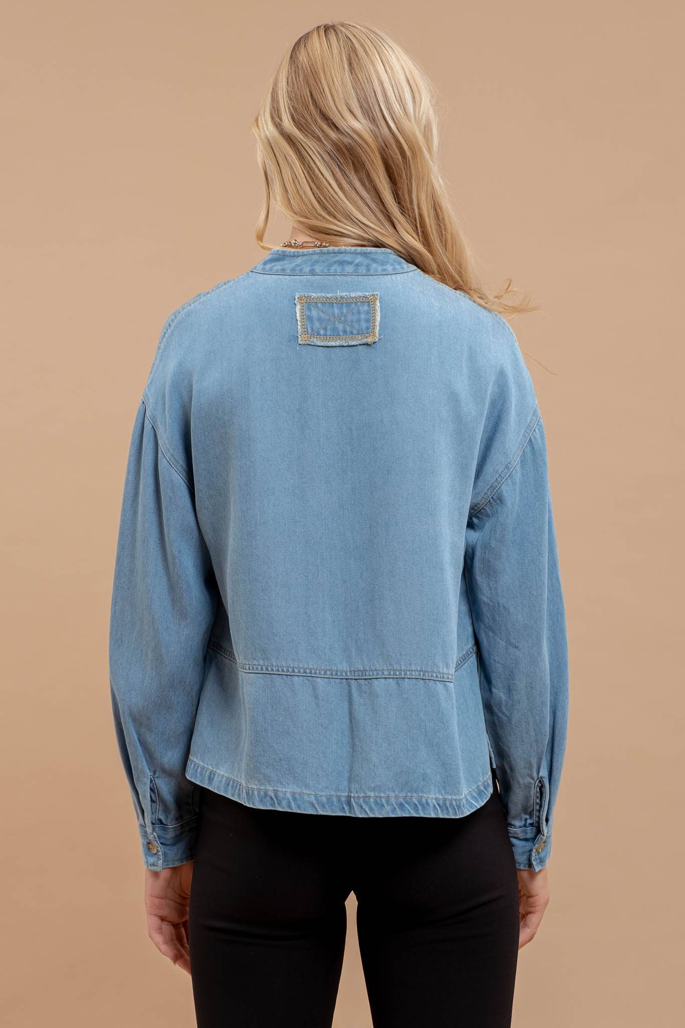 The Devyn Denim Top