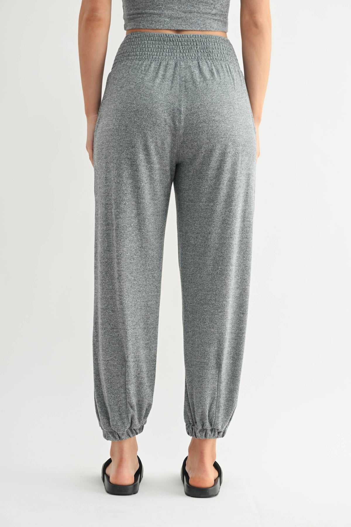 Brushed Hacci Lounge Jogger