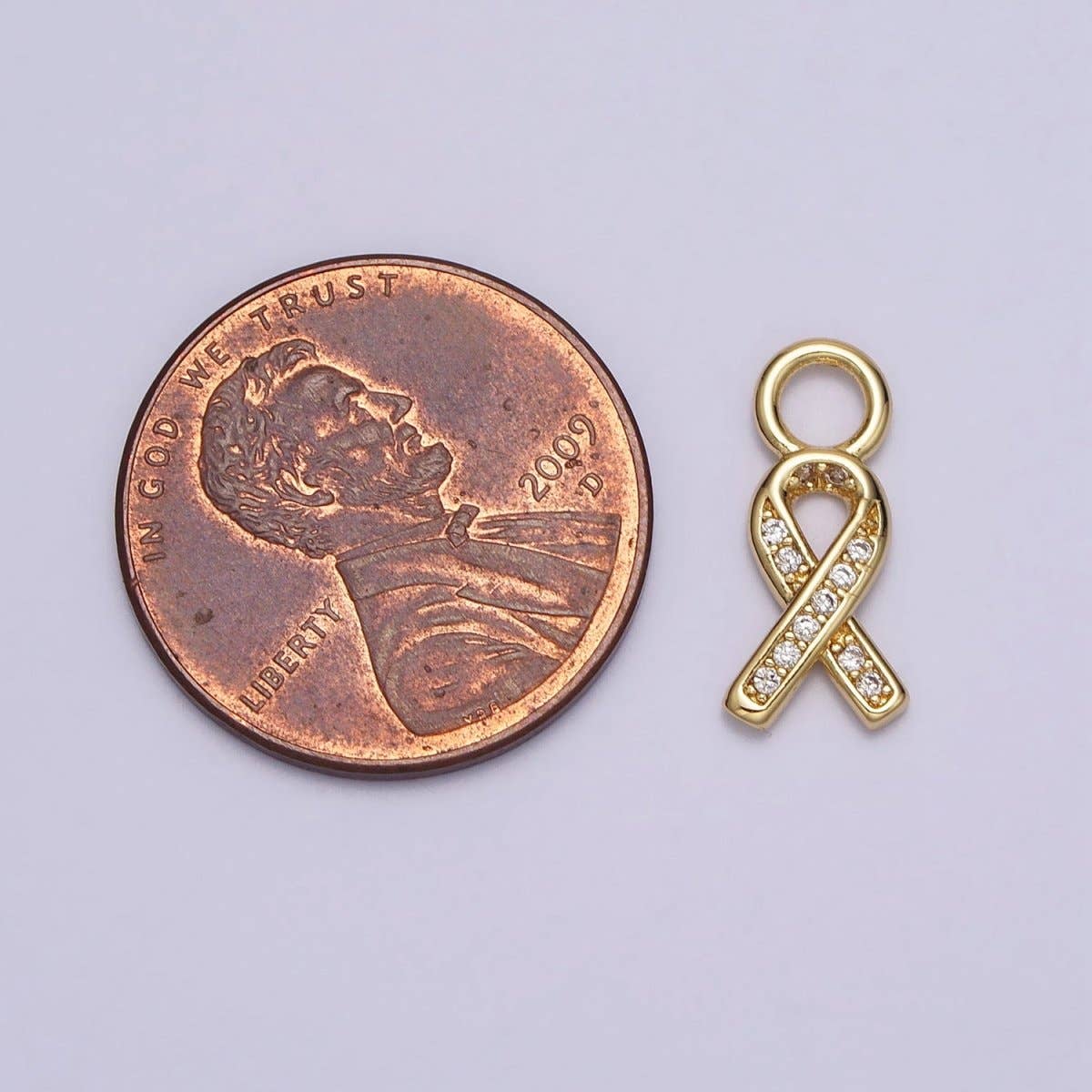 Mini Breast Cancer Awareness Ribbon