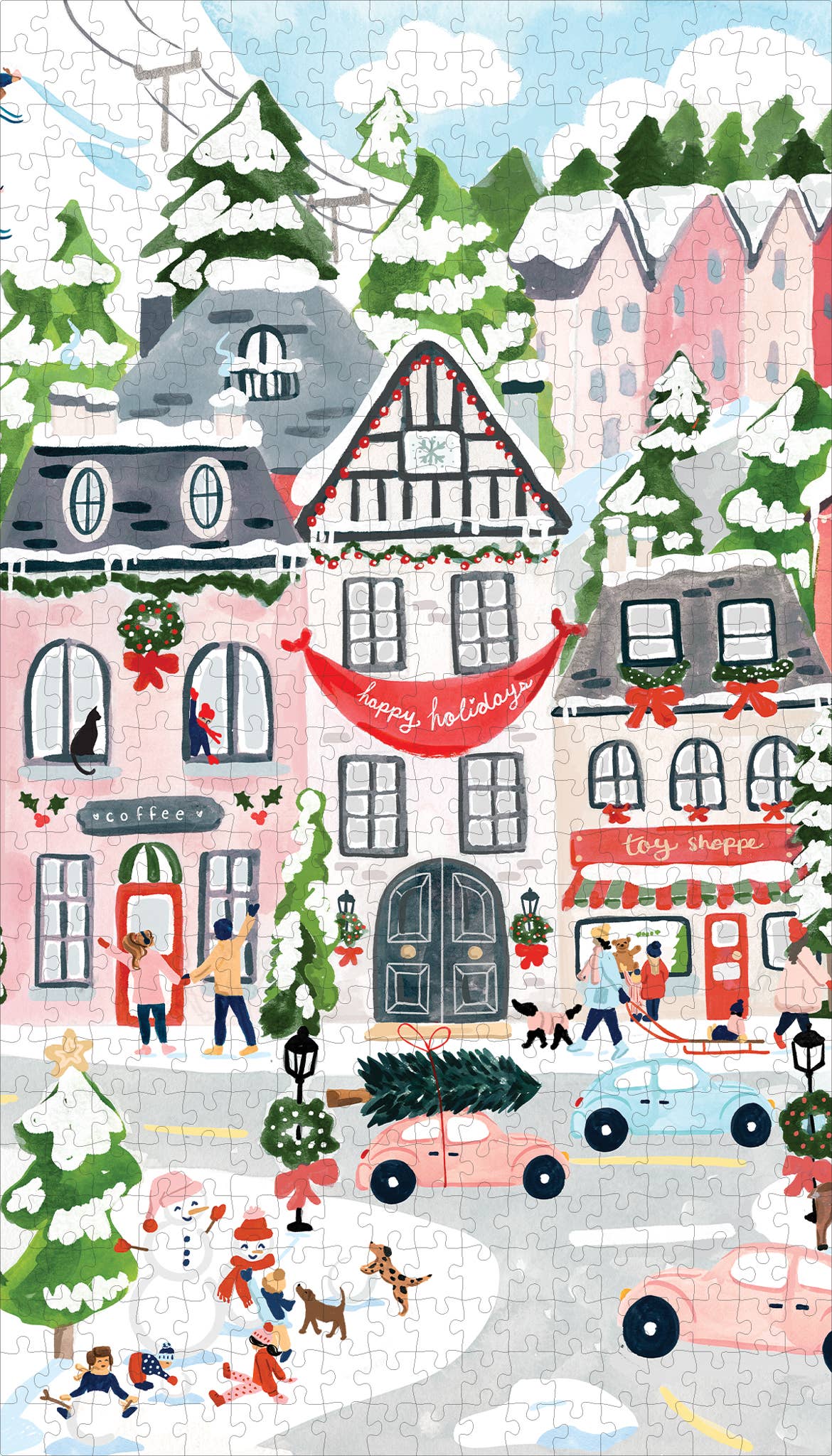 Christmas Village Puzzle