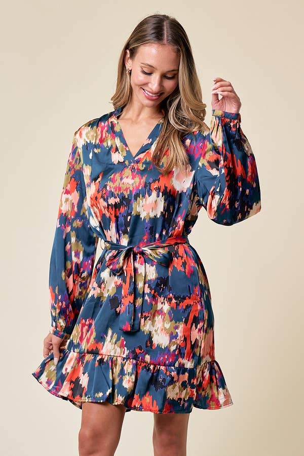 The Laid Back Floral Print Dress