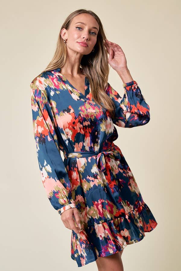 The Laid Back Floral Print Dress