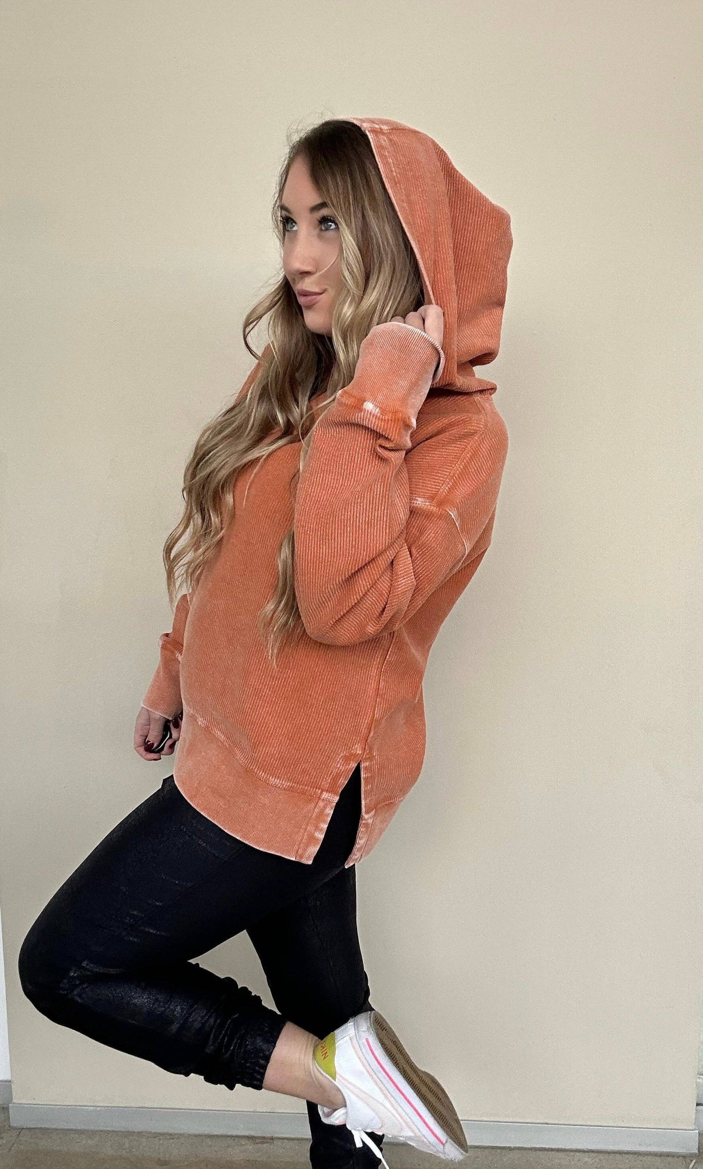 Essential Luxury Corded Hoodie