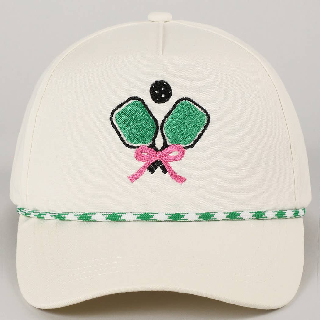 Pickleball Embroidery Trucker Hat