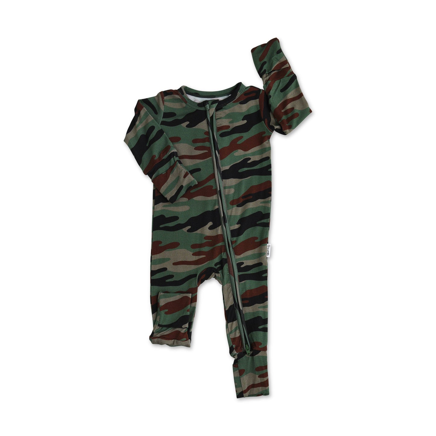 The Camo Bamboo Footies