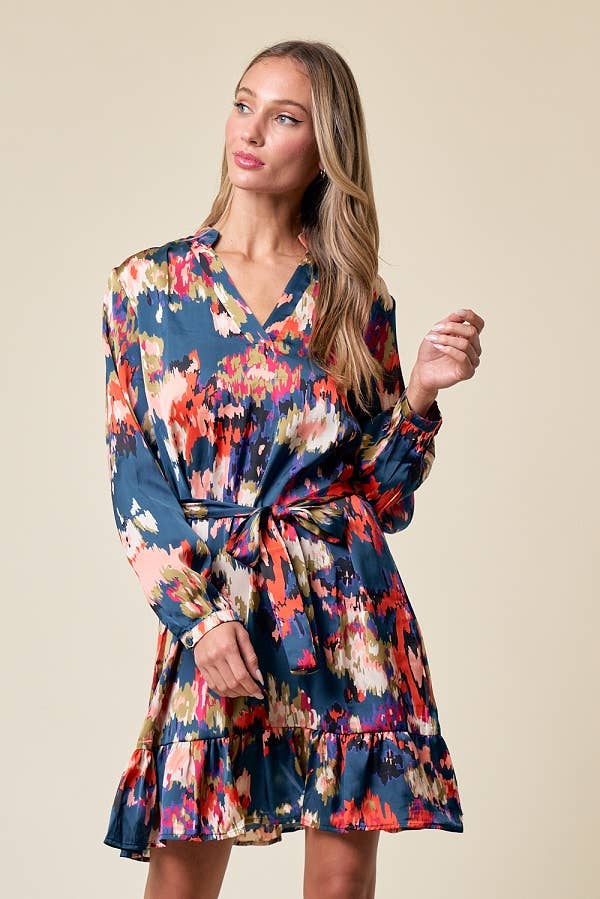 The Laid Back Floral Print Dress