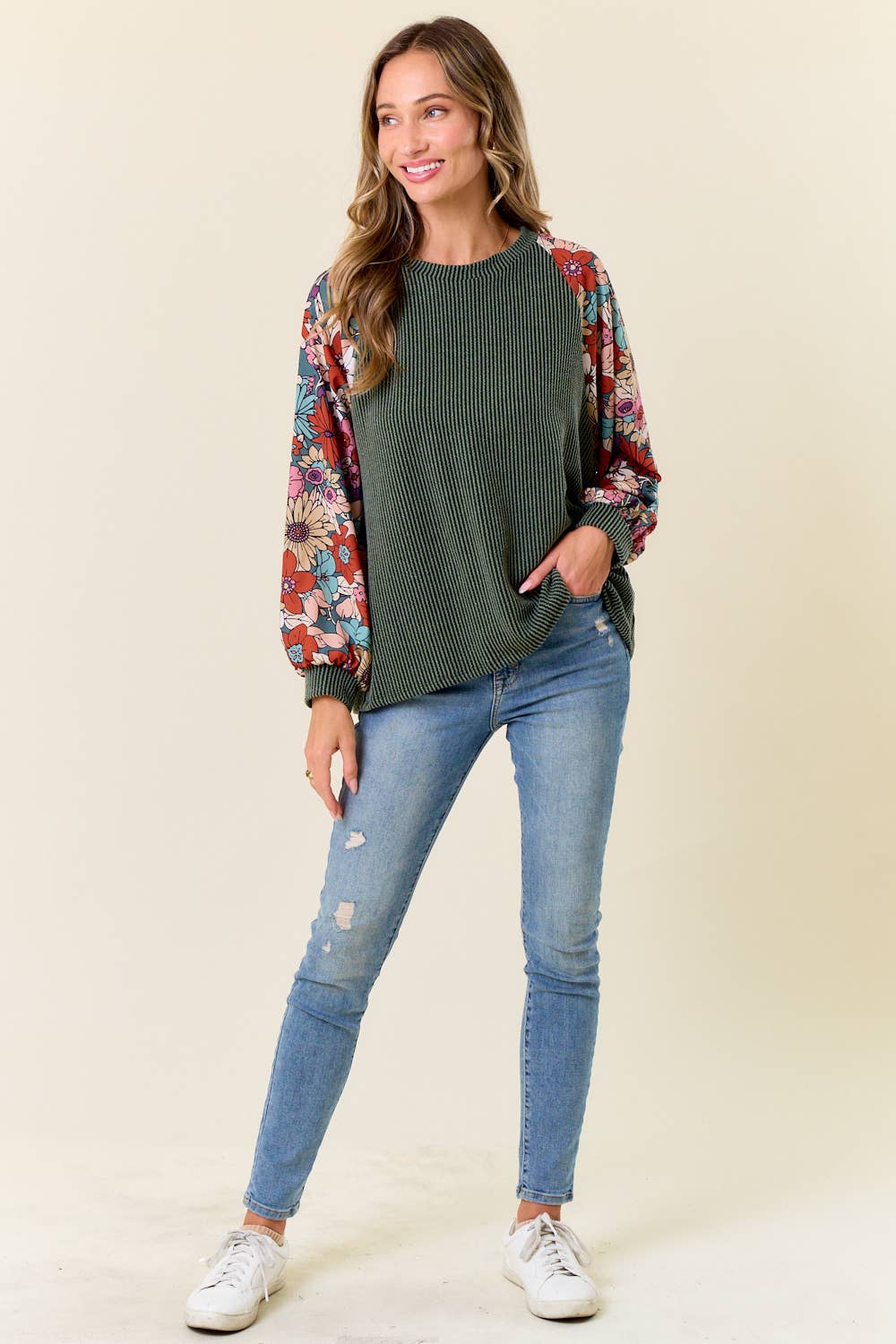 The Dalia Floral Top