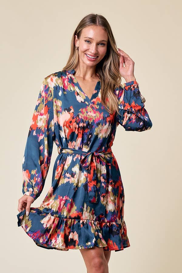 The Laid Back Floral Print Dress