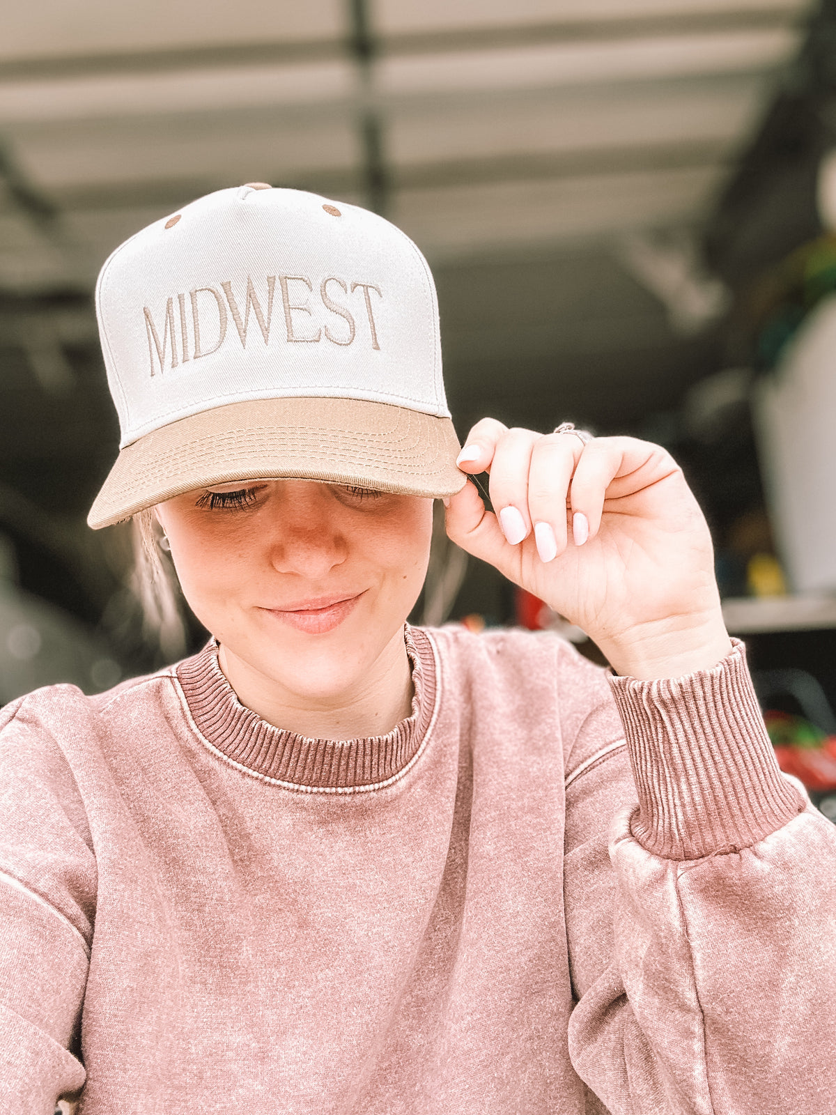 Midwest Embroidered Trucker Hat