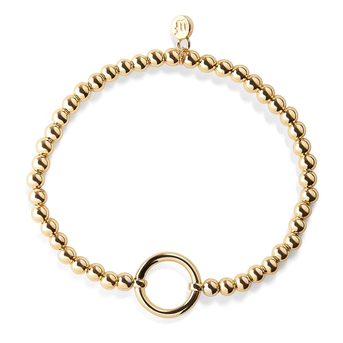 Classic Beaded Charm Bracelet
