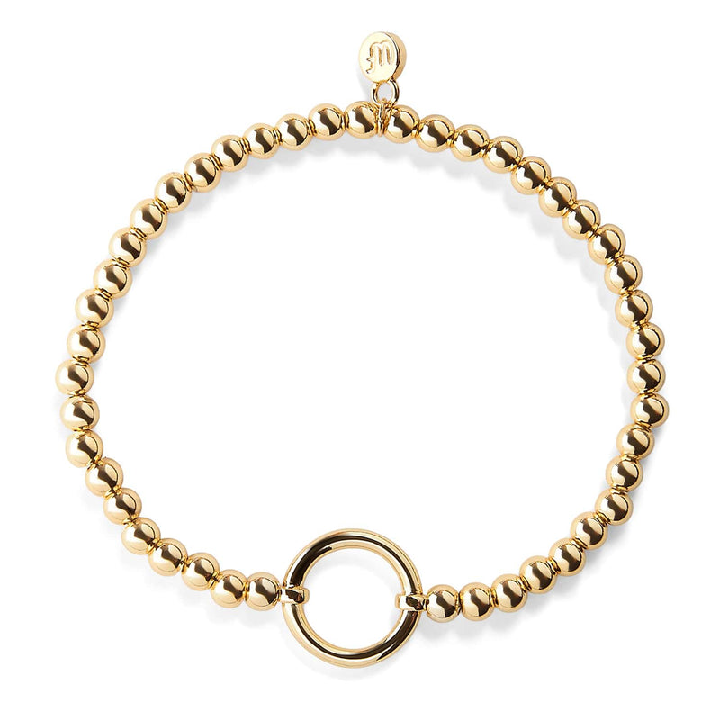 Classic Beaded Charm Bracelet