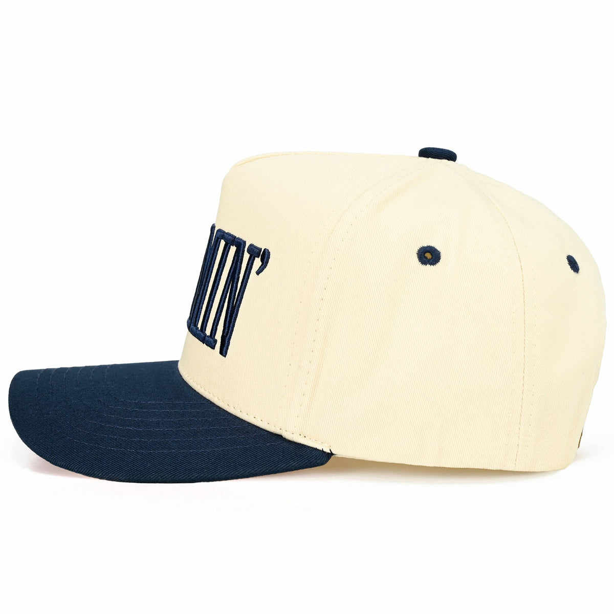 MOMMIN Letter Two Tone Trucker Cap