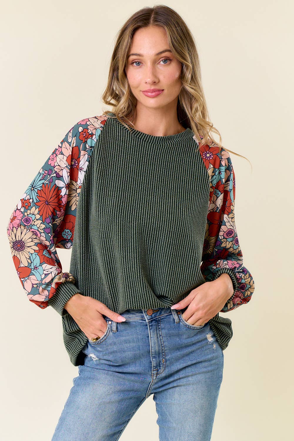 The Dalia Floral Top