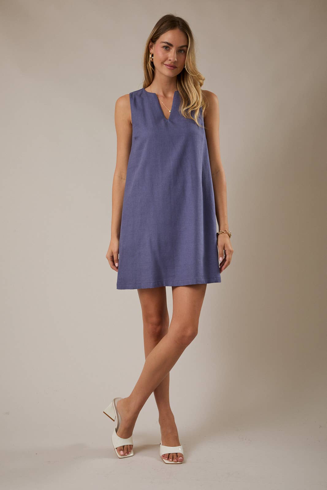 The Sorena V Neck Dress