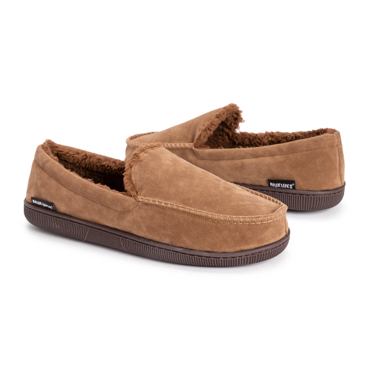Men's Faux Suede Moccasin Slippers