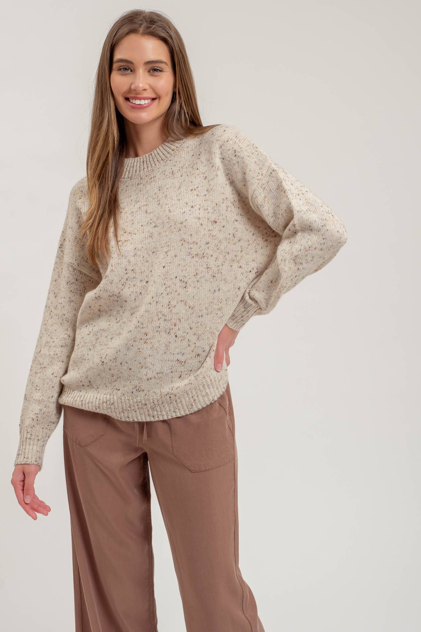 The Speckle Knit Sweater