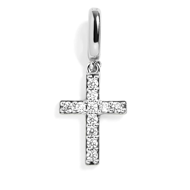 Pavé Cross Charm