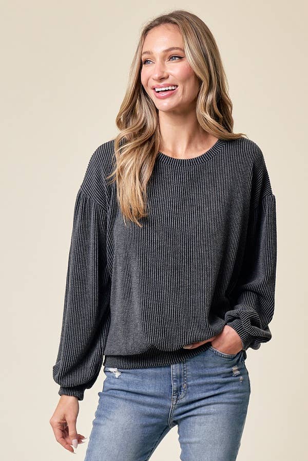 The Cassandra Rib Top