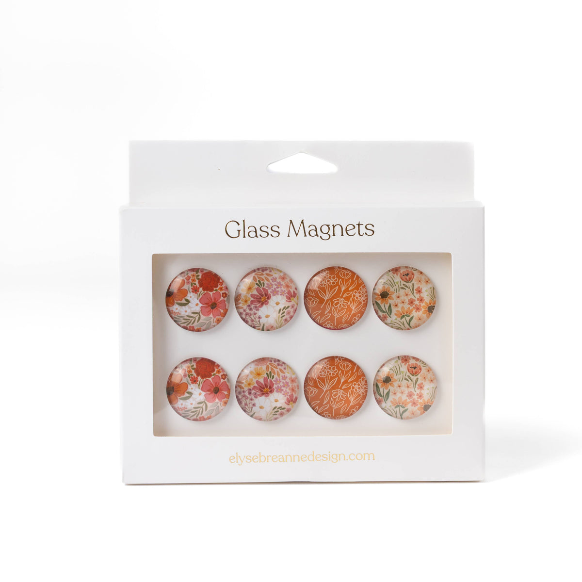 Glass Magnets: Spring Tones
