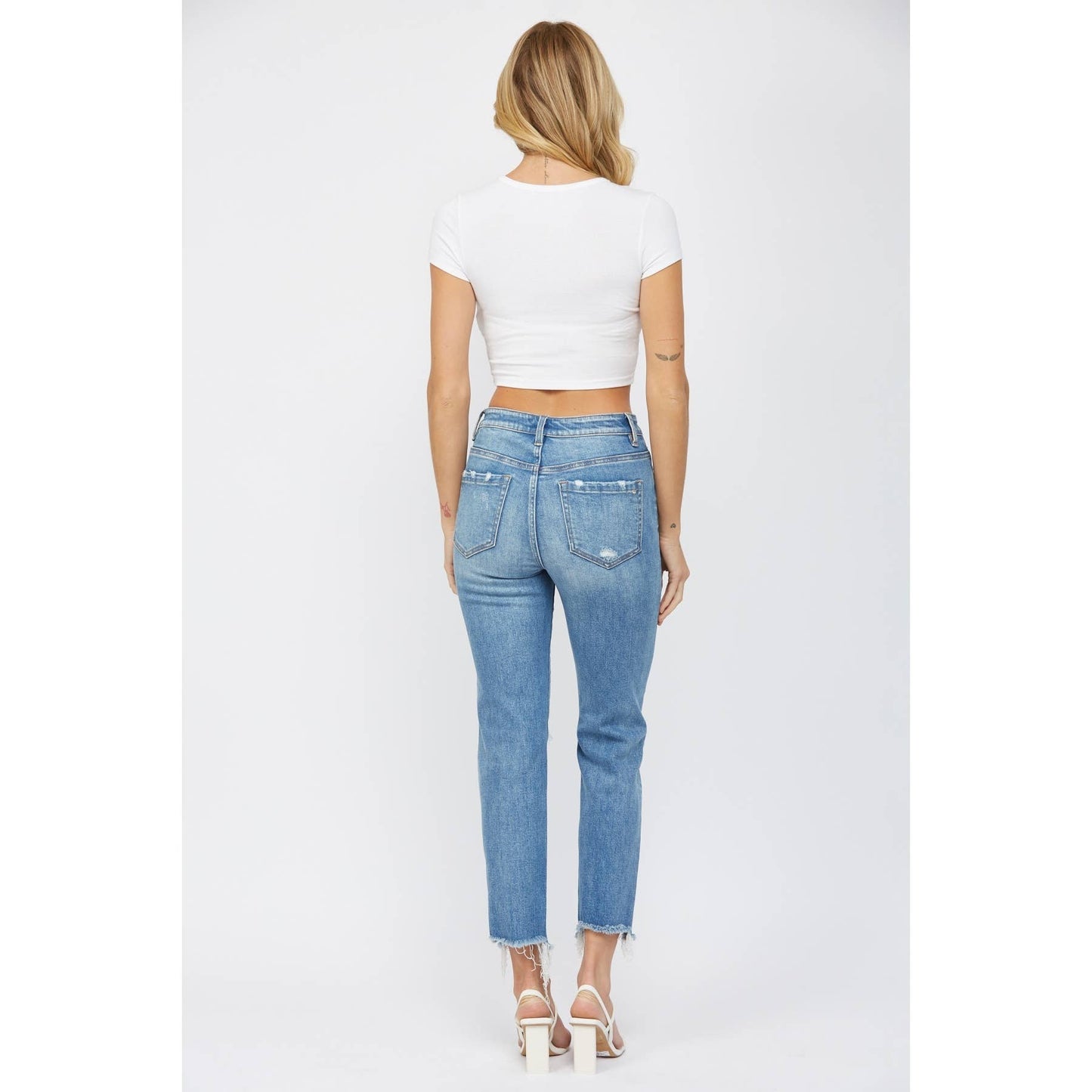 The Blaire Slim Crop Jeans