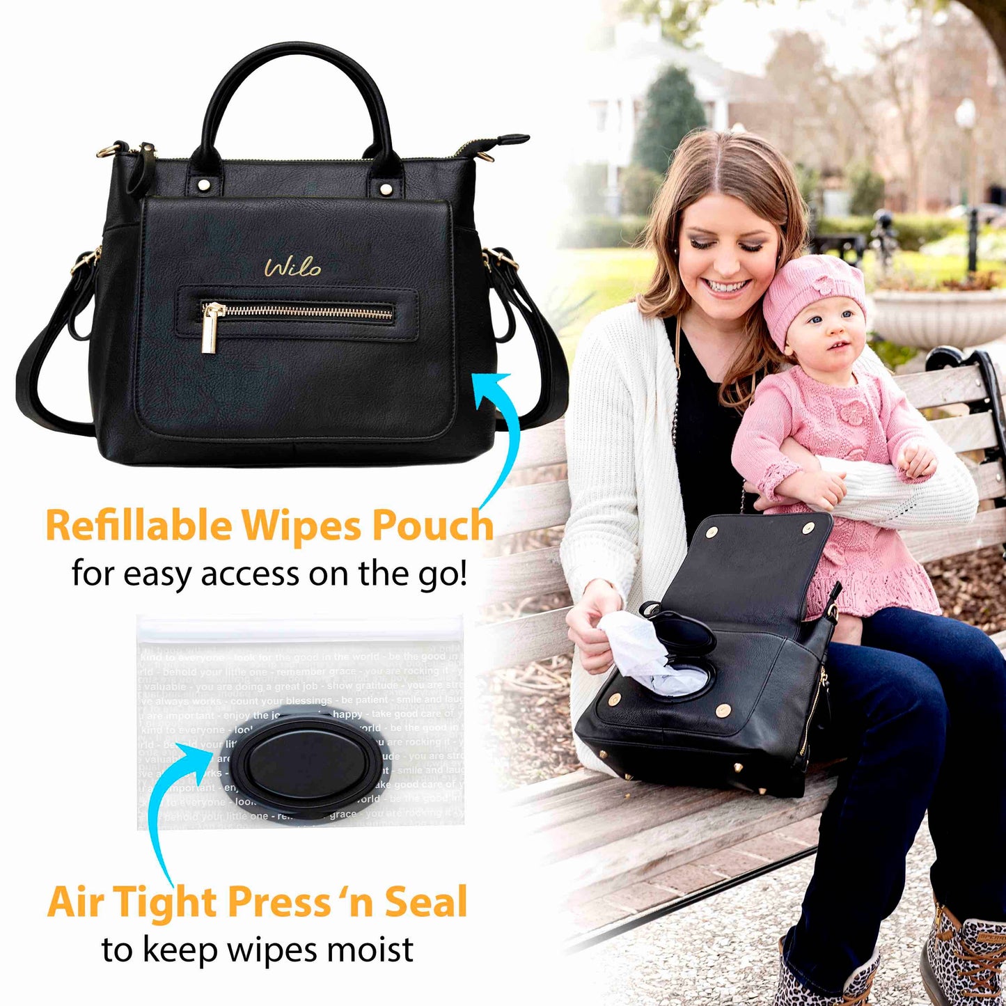 The Wilo Small Diaper Bag Purse