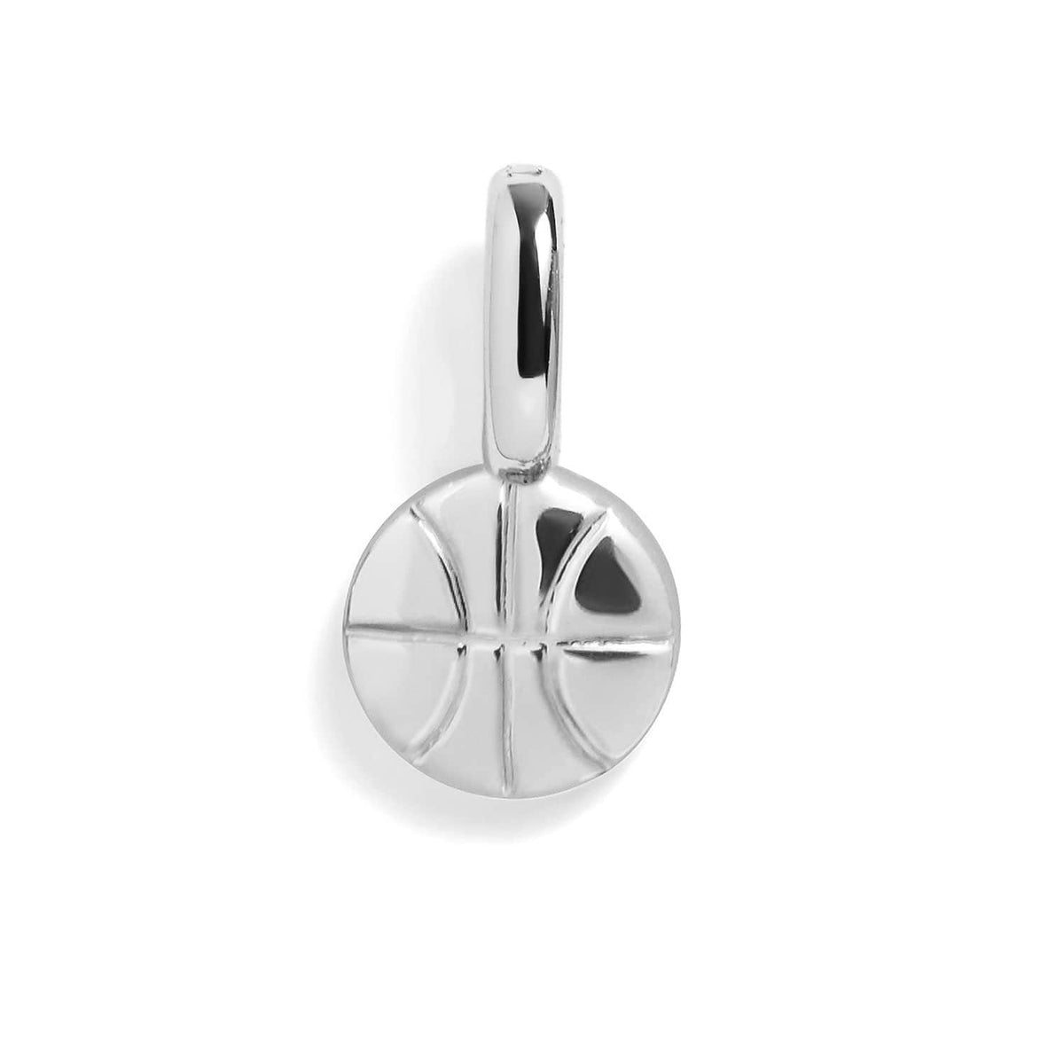 Basketball Charm in Silver