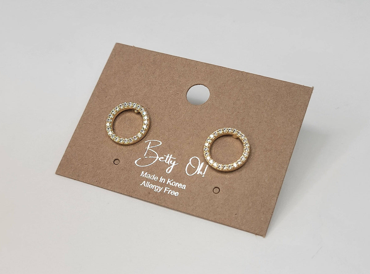 The Rhea Circle Earrings