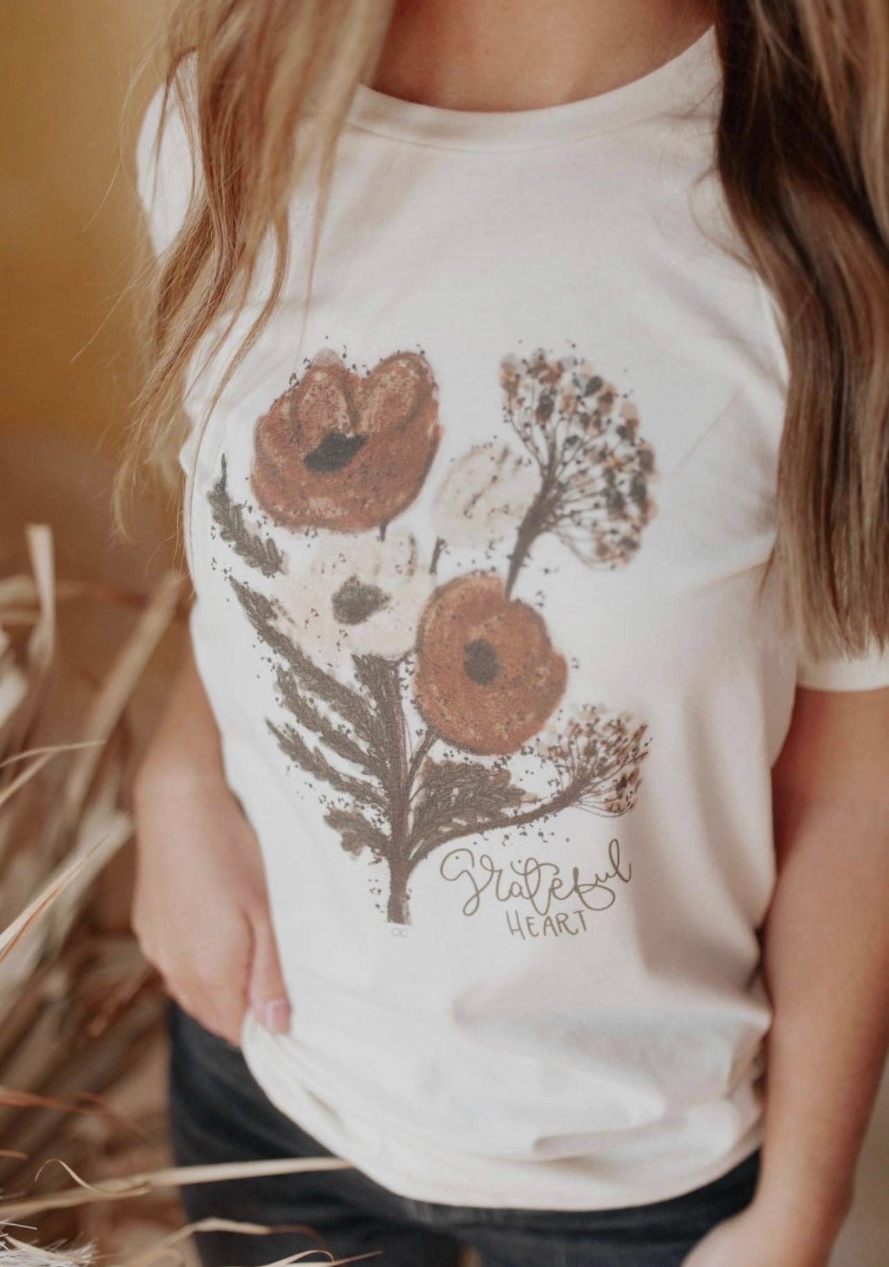 Grateful Hearts Graphic Tee