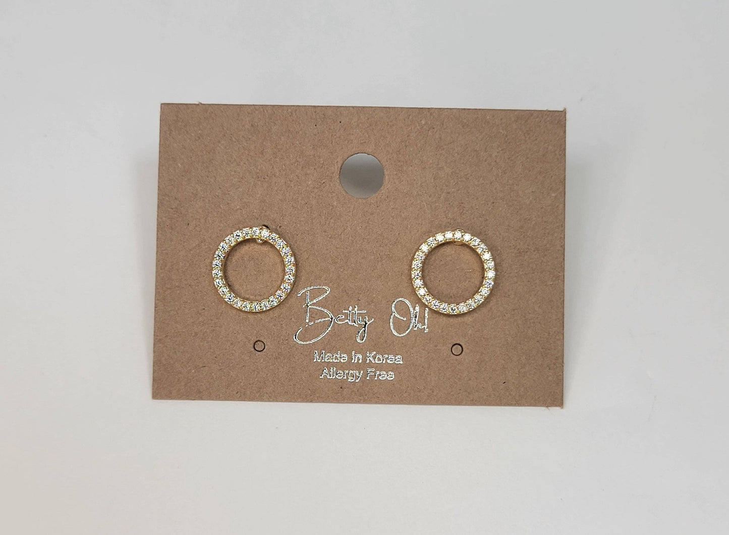 The Rhea Circle Earrings