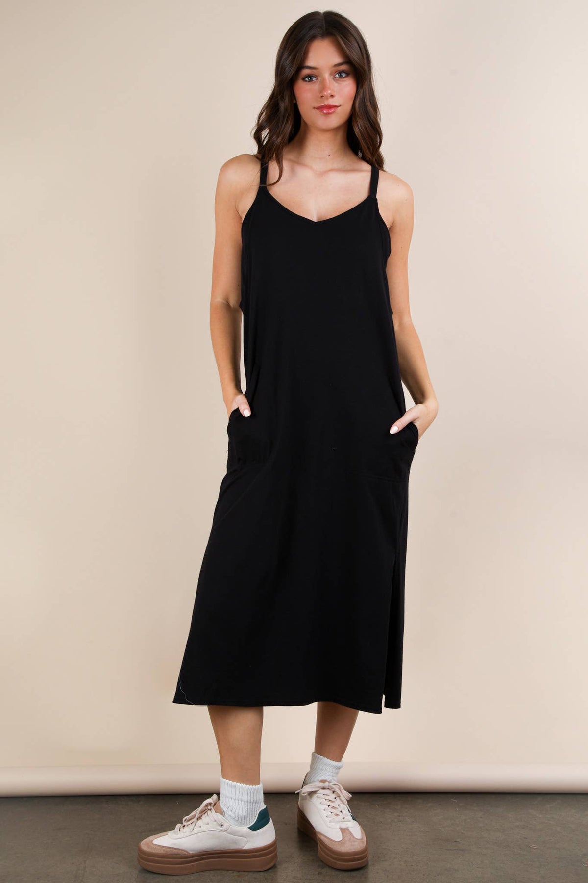 The Carmen Comfy Midi Dress No