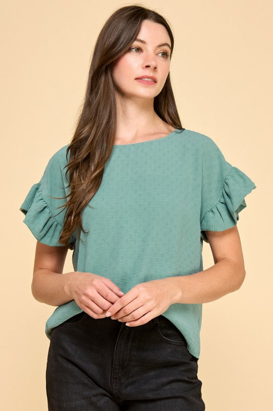 The RuffleEase Top