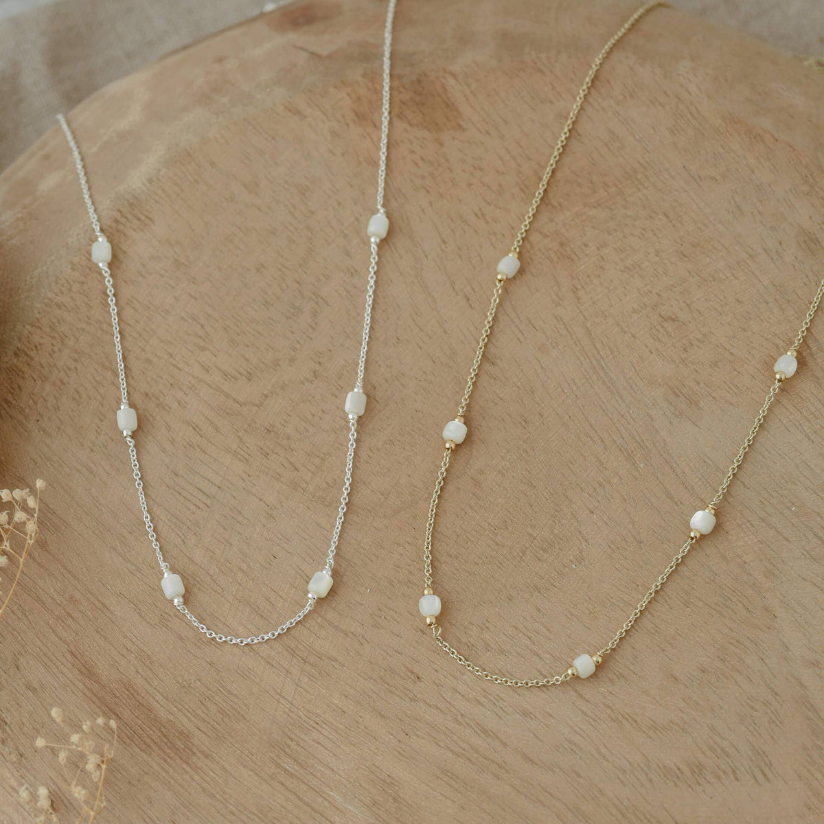 Gina Necklace-Mother of Pearl