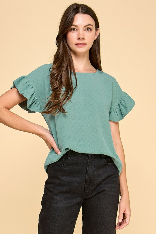 The RuffleEase Top