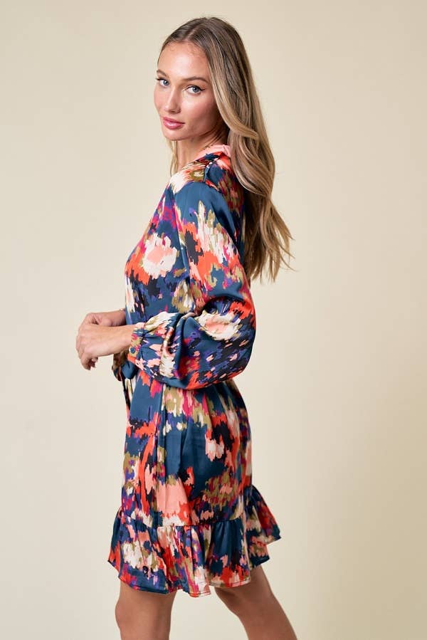 The Laid Back Floral Print Dress
